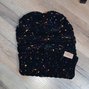 GC Black Sprinkle Beanie